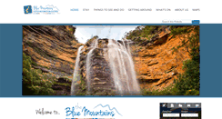 Desktop Screenshot of bluemountainscitytourism.com.au